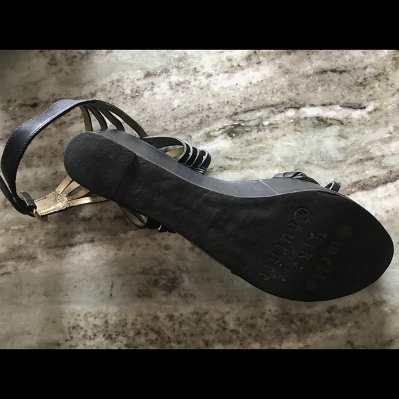 Vintage, Juicy Couture, black leather, platform - Picture 5 of 5